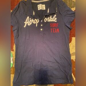 Aeropostale Navy Polo Shirt